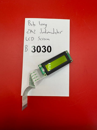 Bob Long 2K2 Intimidator LCD Screen