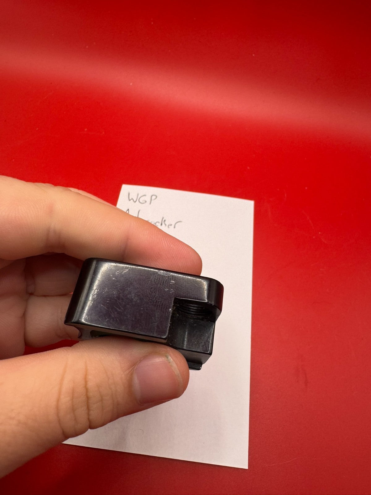 WGP Autococker Front Block Black