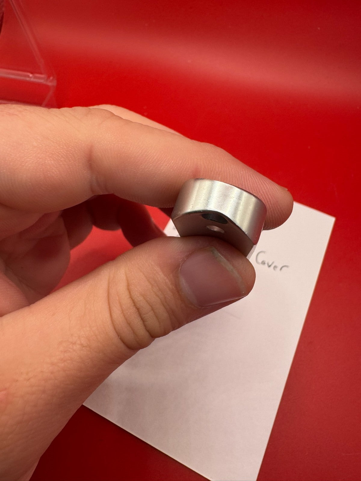 WDP Angel LCD Dye Solenoid Cover Silver