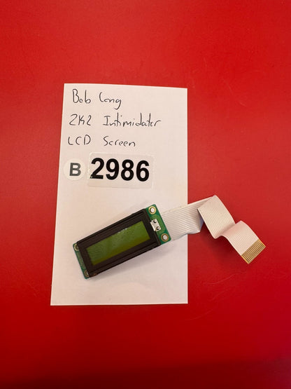 Bob Long 2K2 Intimidator LCD Screen