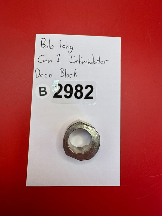Bob Long Gen 1 Intimidator Deco Block Silver