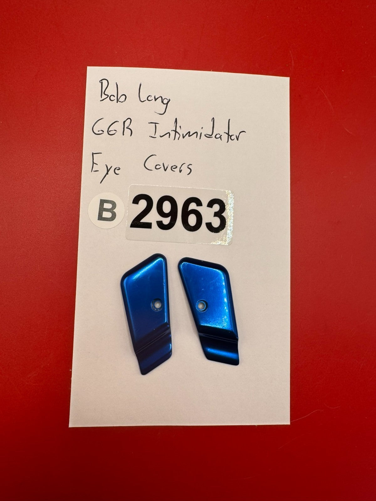 Bob Long G6R Intimidator Eyes Covers Blue