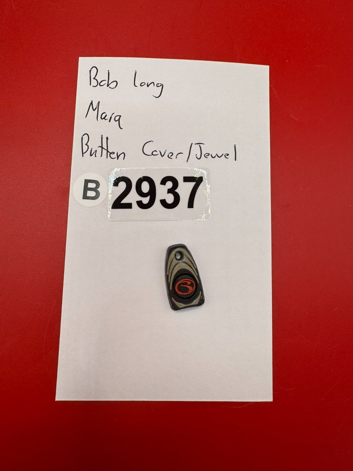 Bob Long Mark Button Cover/Jewel