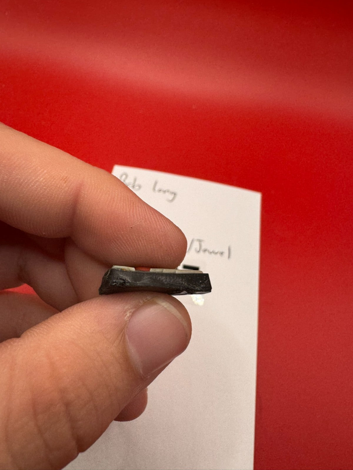 Bob Long Mark Button Cover/Jewel