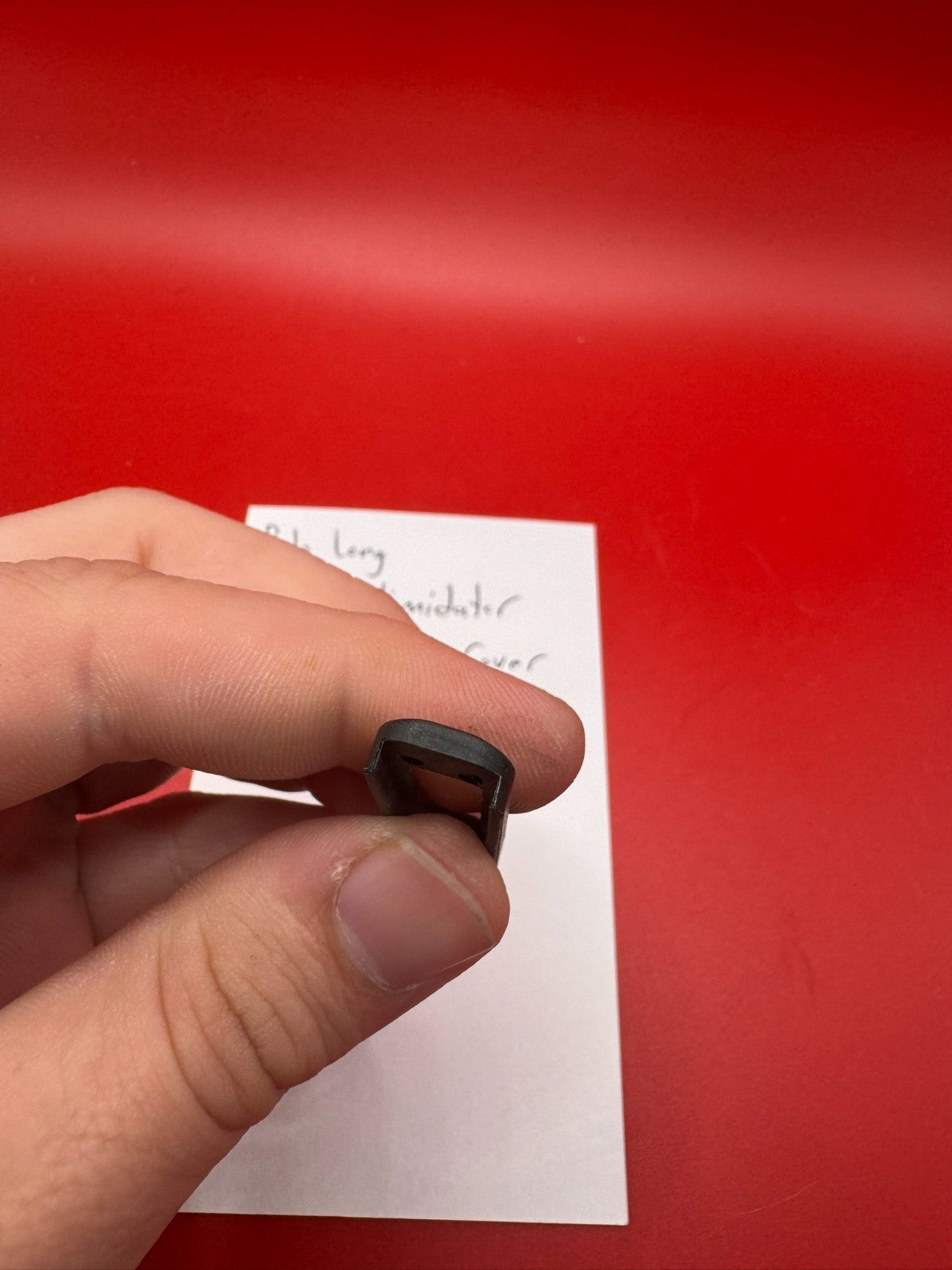 Bob Long G6R Intimidator Screen/Button Cover Black