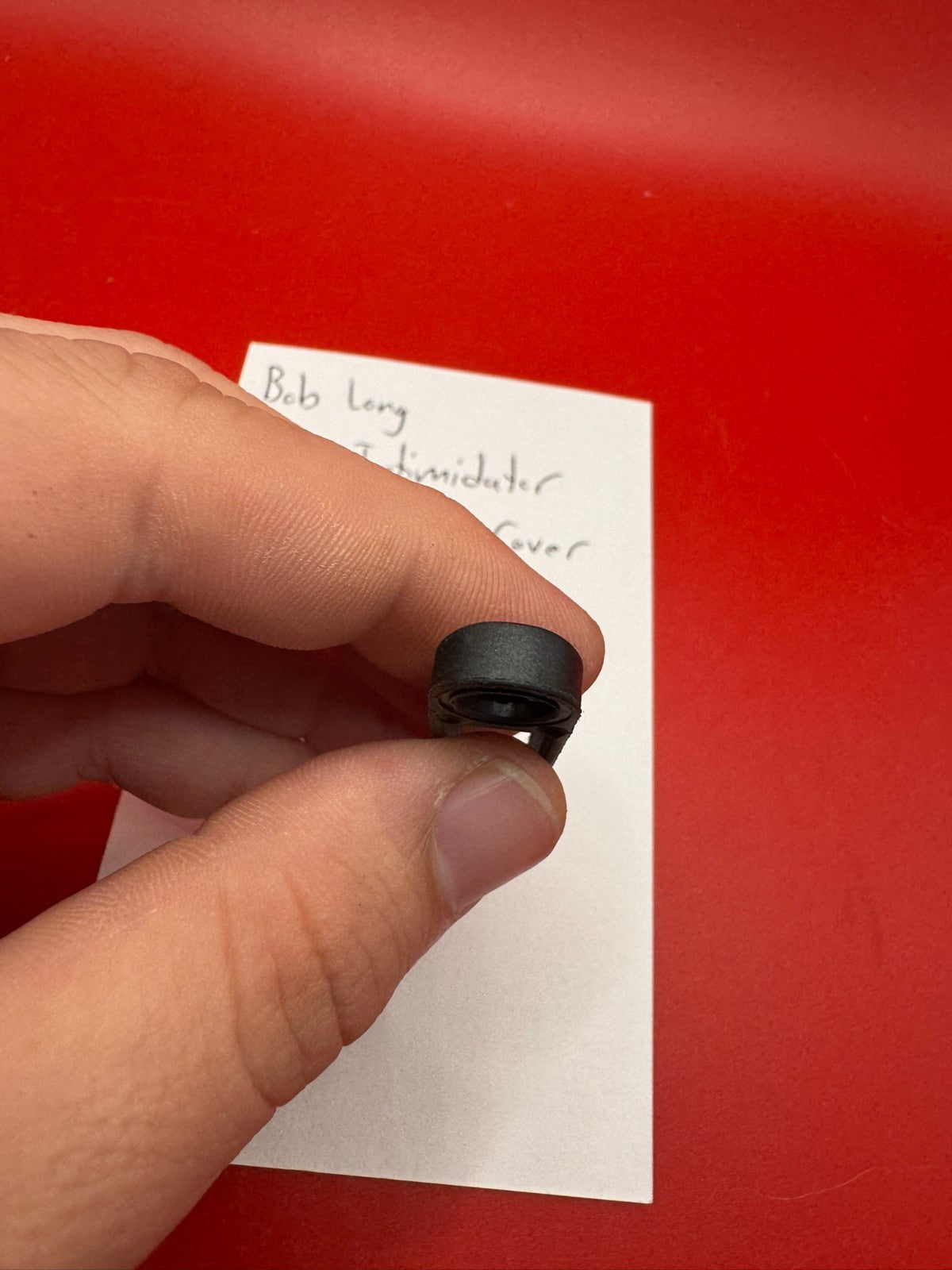 Bob Long G6R Intimidator Screen/Button Cover Black