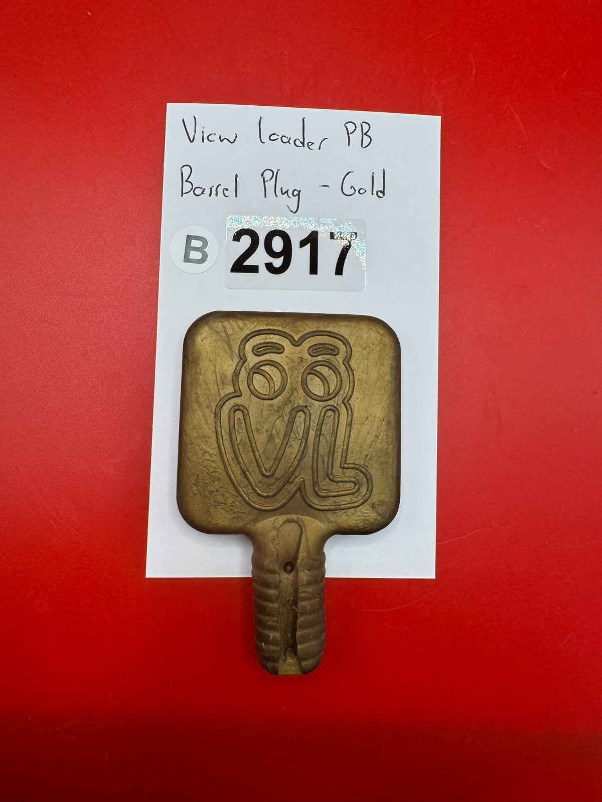 View Loader PB Barrel Plug-Gold