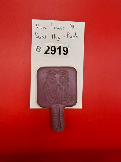 View Loader PB Barrel Plug-Purple