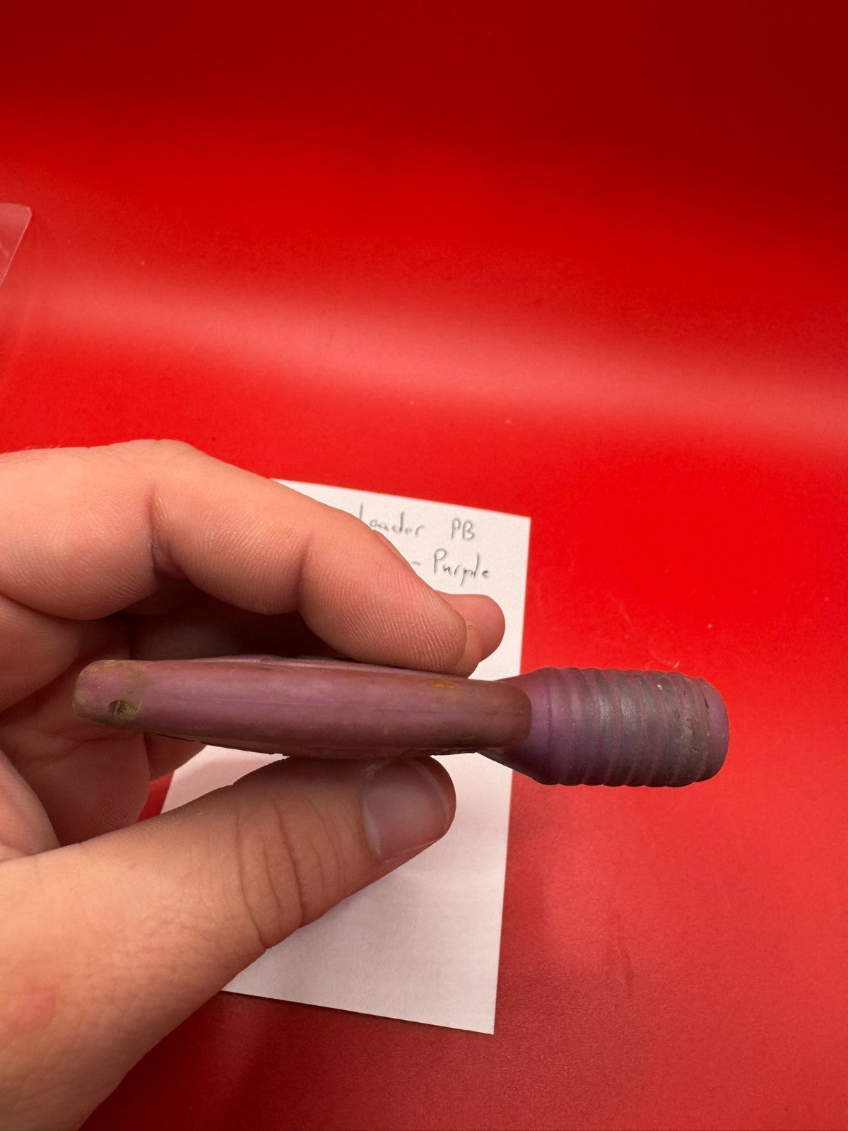 View Loader PB Barrel Plug-Purple