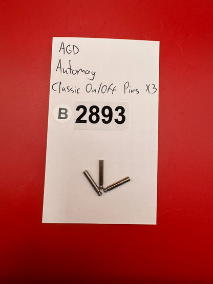 AGD Automag Classic On/Off Pins x 3