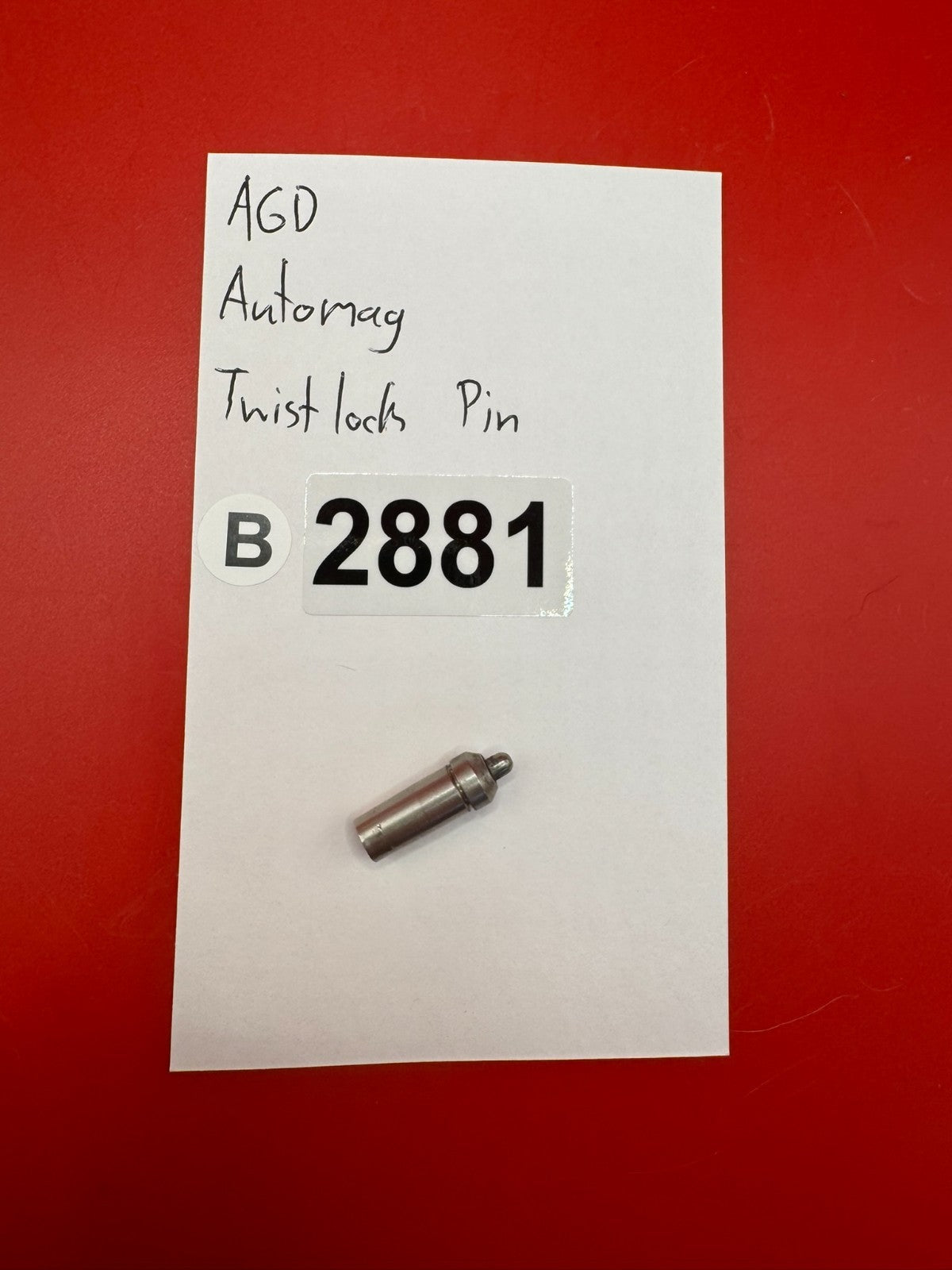AGD Automag Twist lock Pin