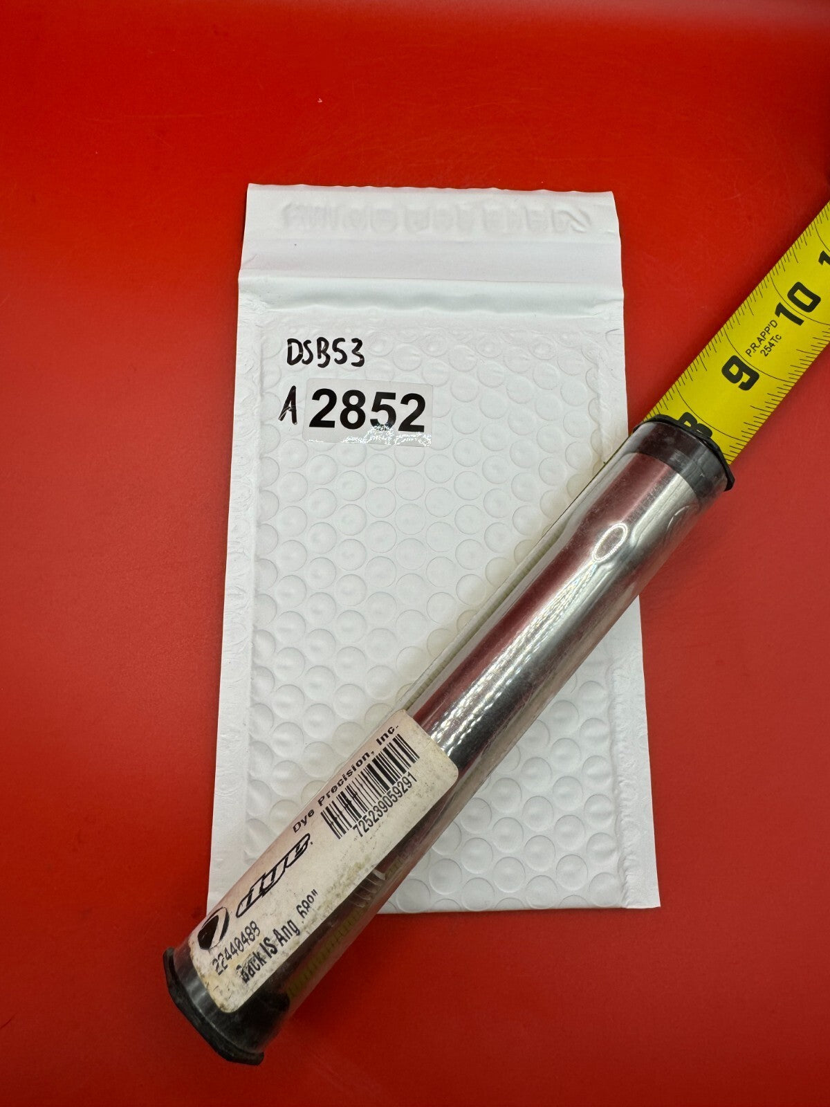 Dye SS Angel Threaded .688 Paintball Barrel Back