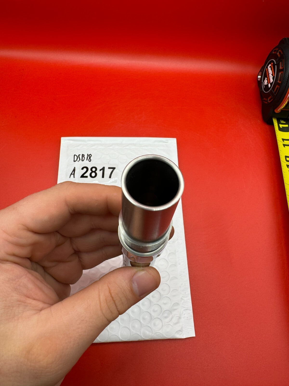 Dye SS Angel Threaded .688 Paintball Barrel Back