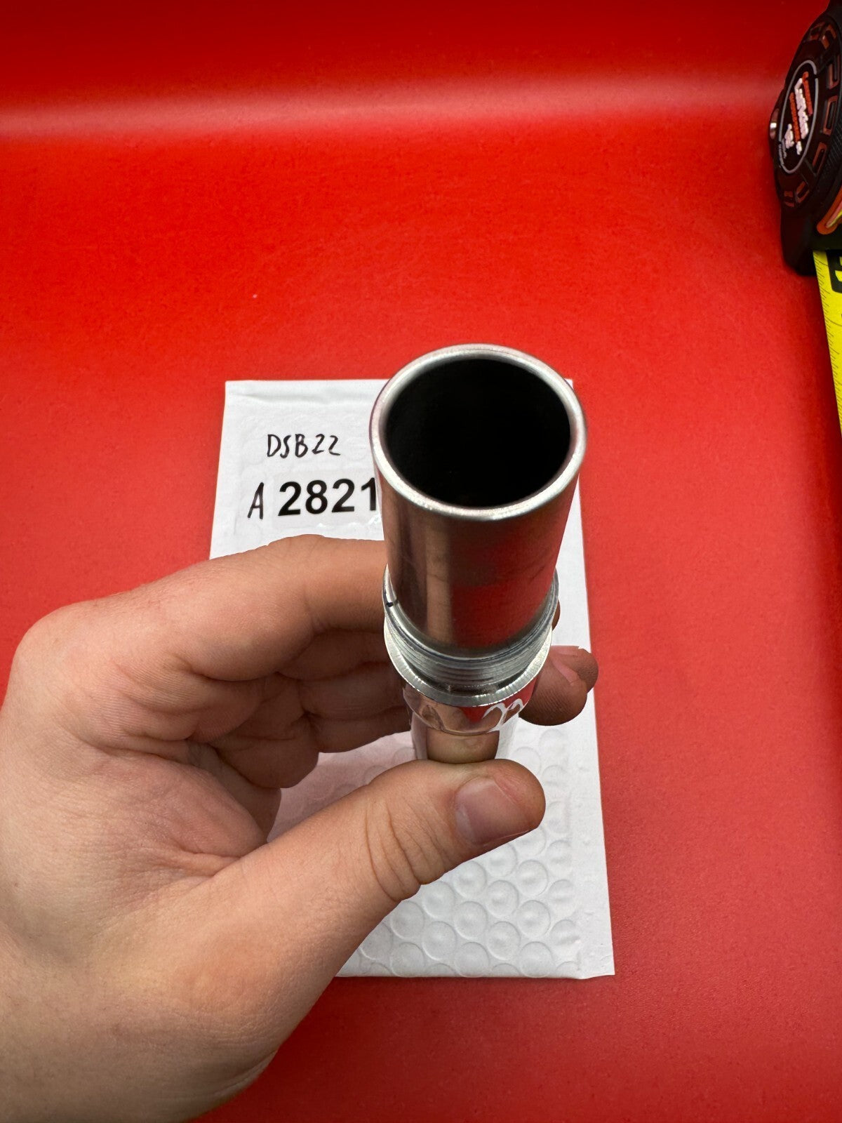 Dye SS Angel Threaded .688 Paintball Barrel Back