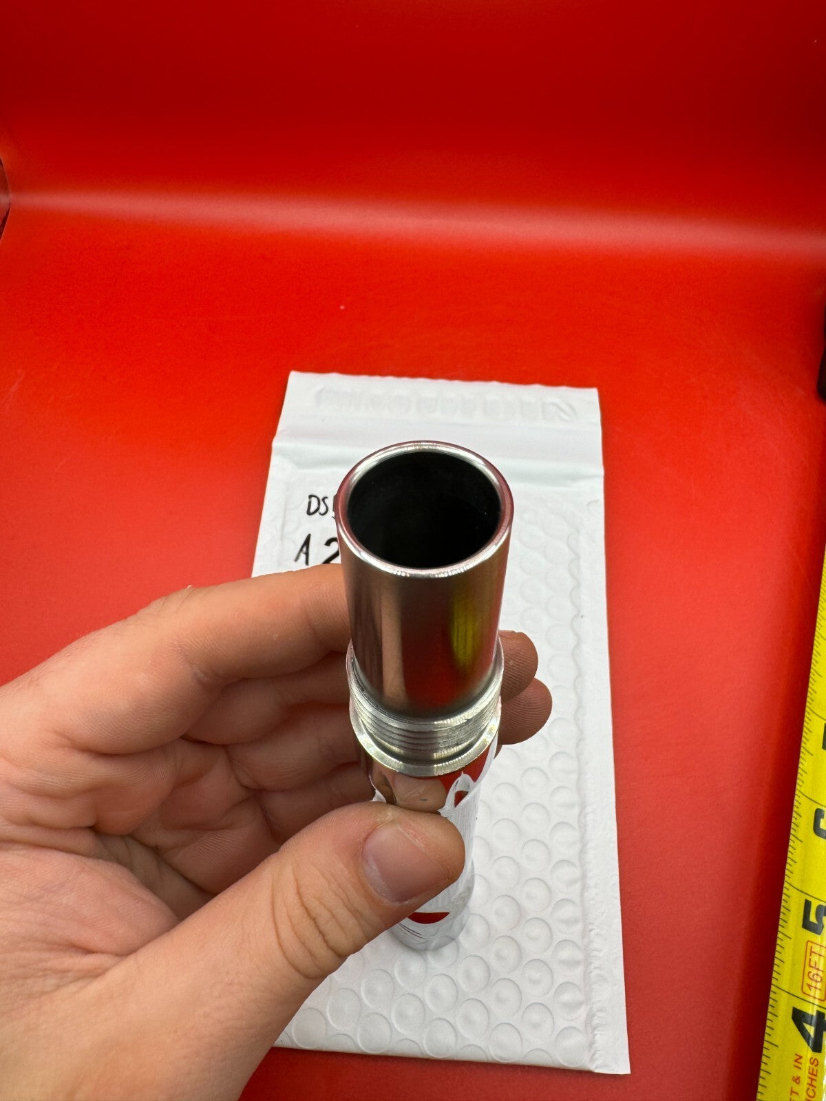 Dye SS Angel Threaded .688 Paintball Barrel Back