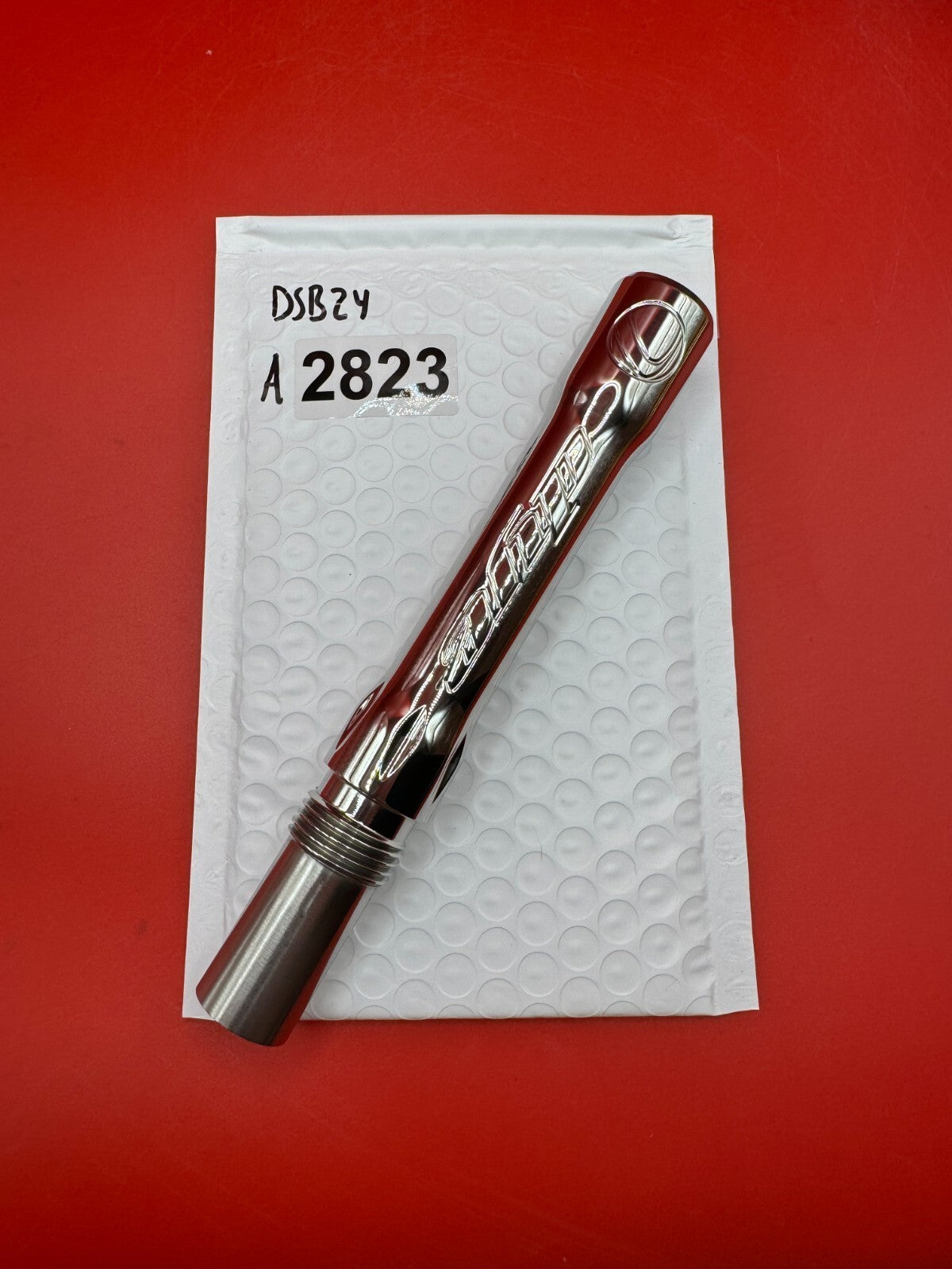 Dye SS Angel Threaded .688 Paintball Barrel Back