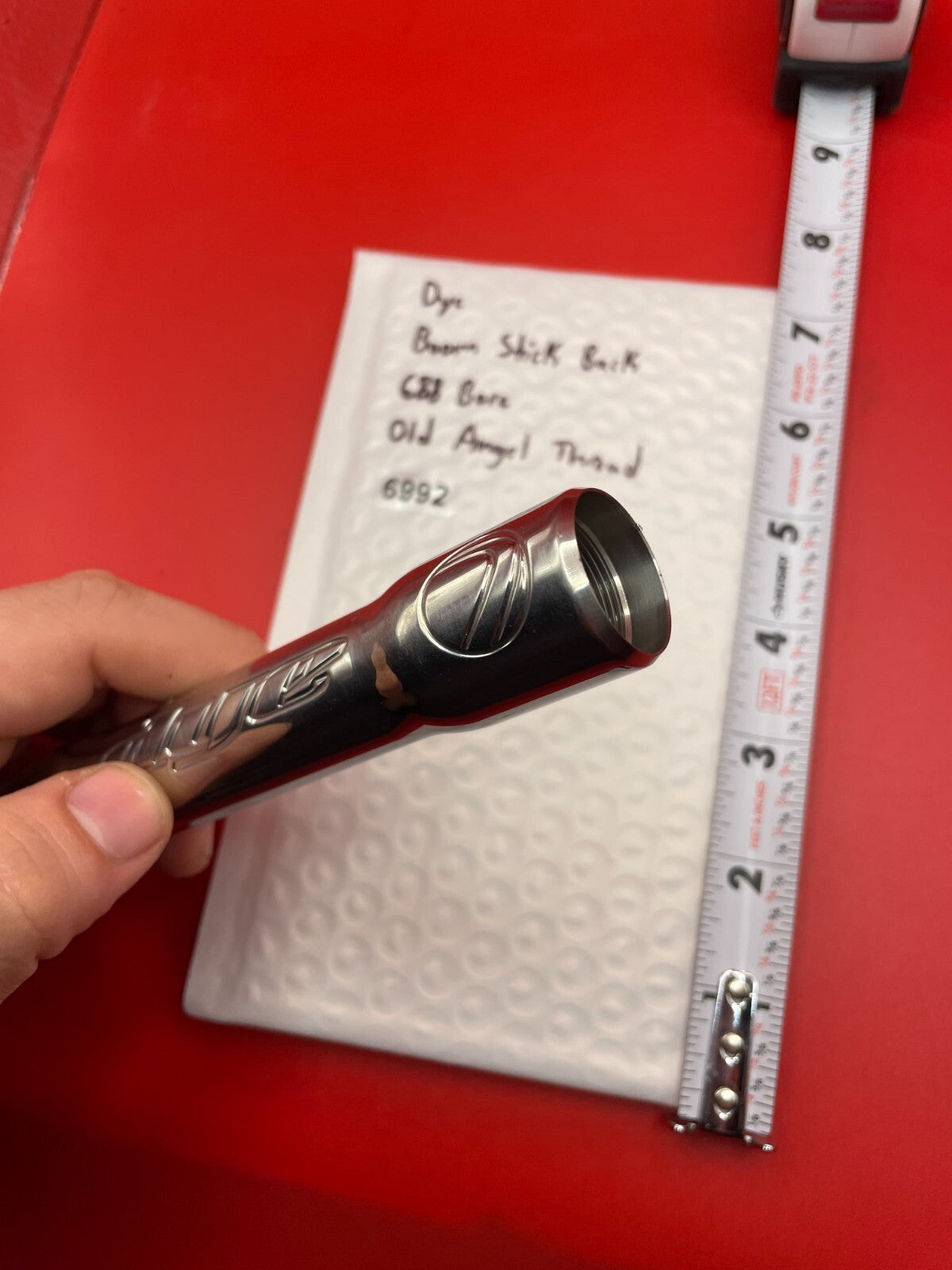 Dye Boom Stick Back 688 Bore Old Angel Thread