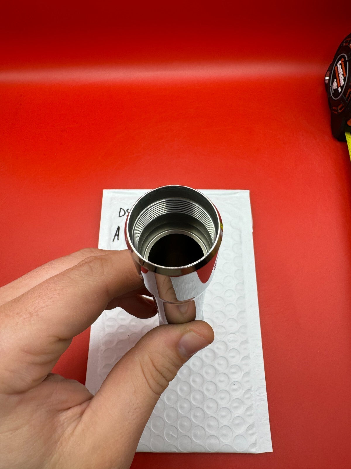 Dye SS Angel Threaded .688 Paintball Barrel Back