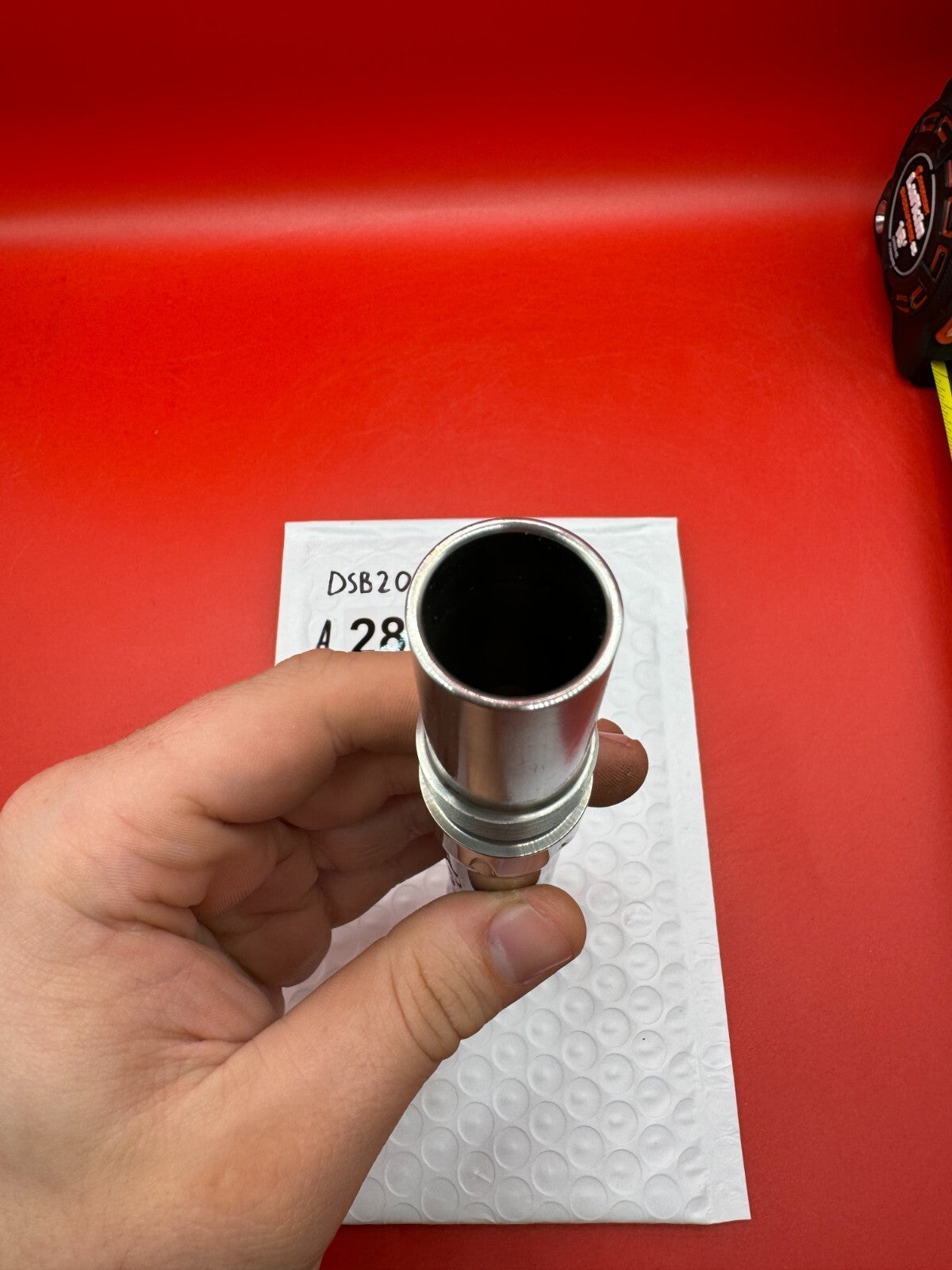 Dye SS Angel Threaded .688 Paintball Barrel Back