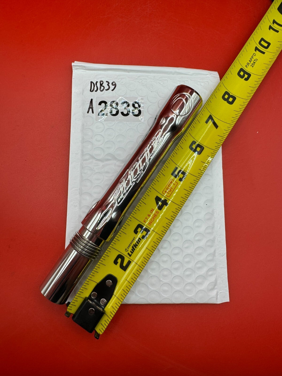 Dye SS Angel Threaded .688 Paintball Barrel Back