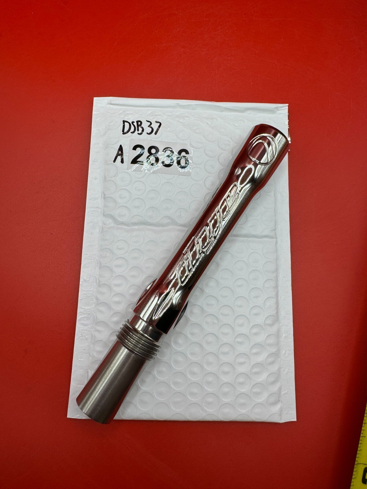 Dye SS Angel Threaded .688 Paintball Barrel Back