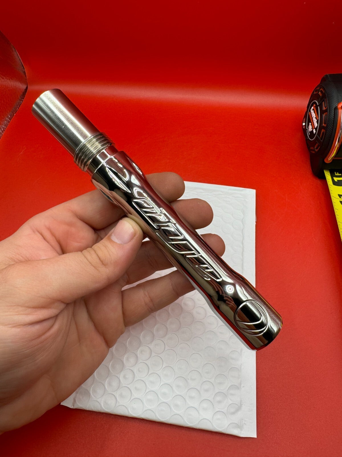 Dye SS Angel Threaded .688 Paintball Barrel Back