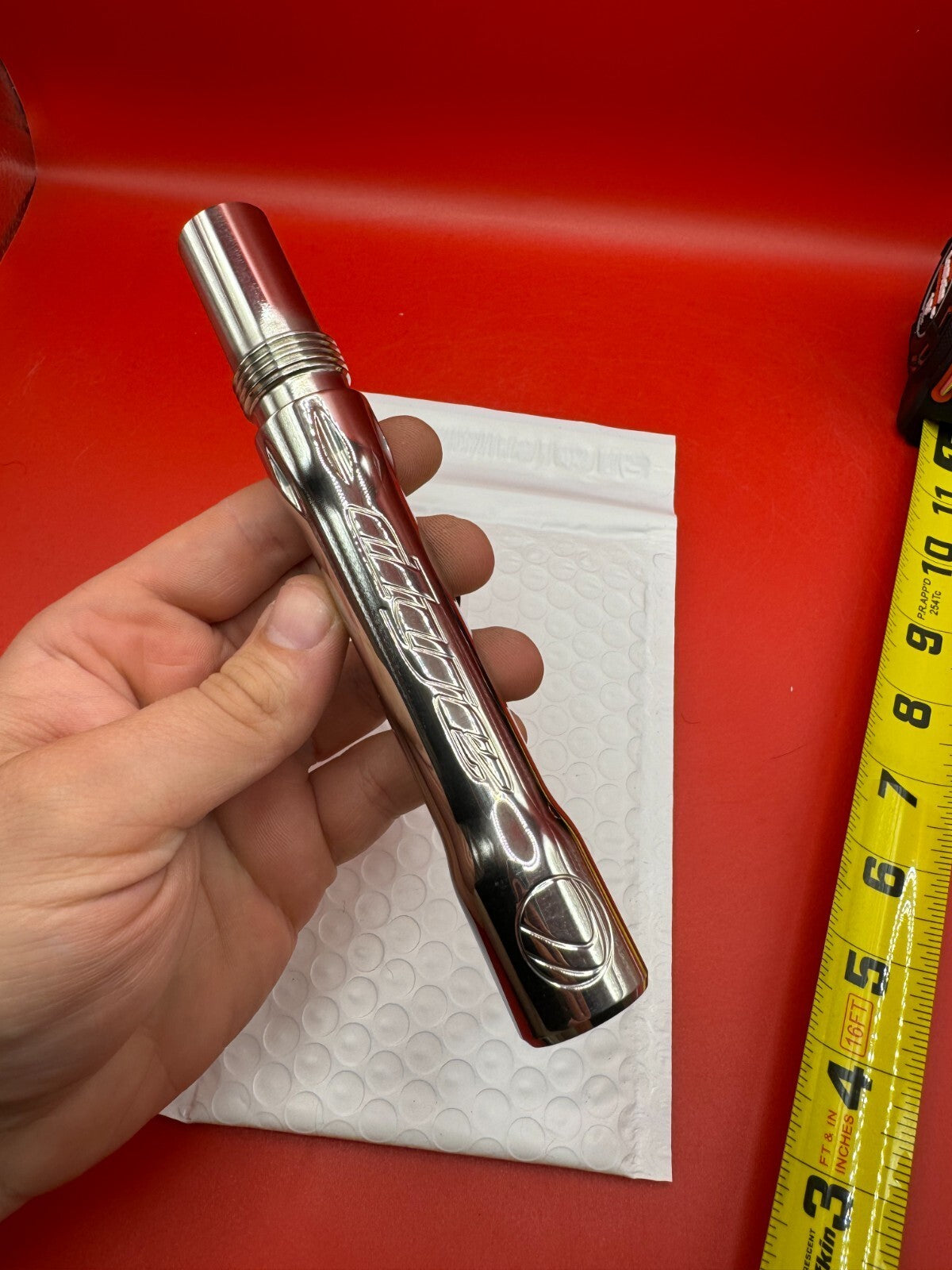 Dye SS Angel Threaded .688 Paintball Barrel Back