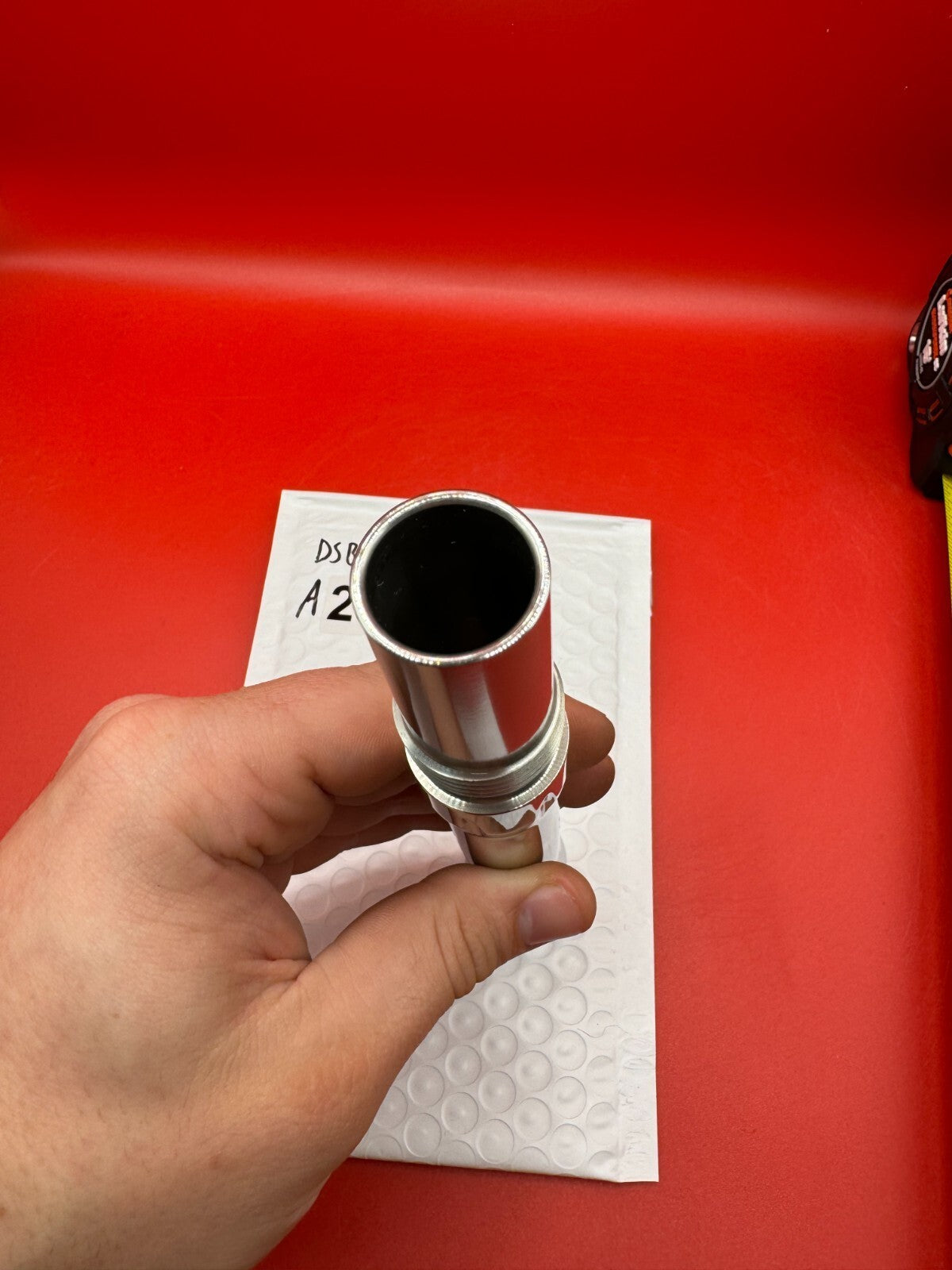 Dye SS Angel Threaded .688 Paintball Barrel Back