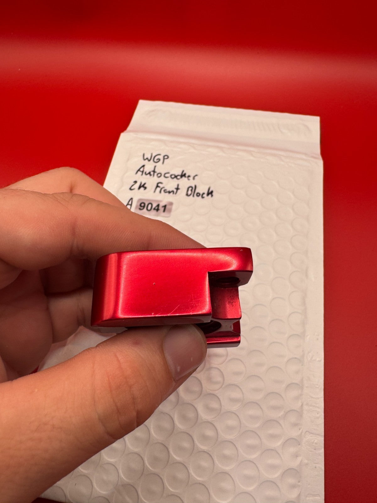 WGP Autococker 2k Front Block Red