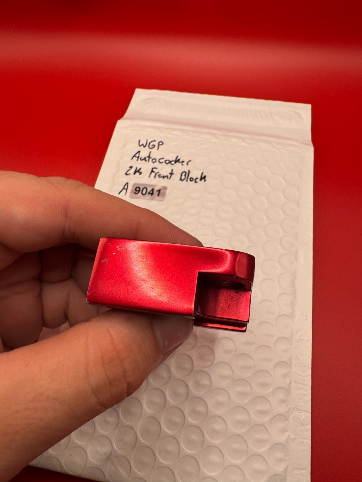 WGP Autococker 2k Front Block Red