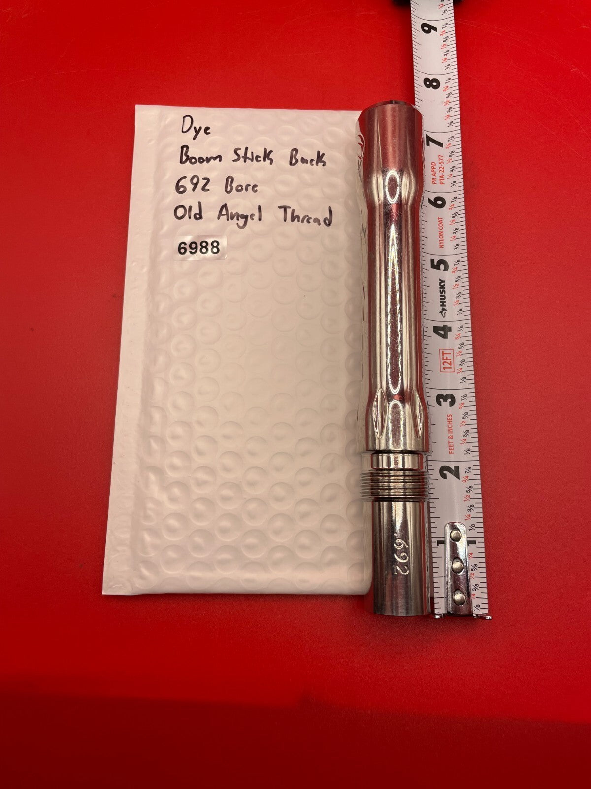 Dye Boom Stick Back 692 Bore Old Angel Thread