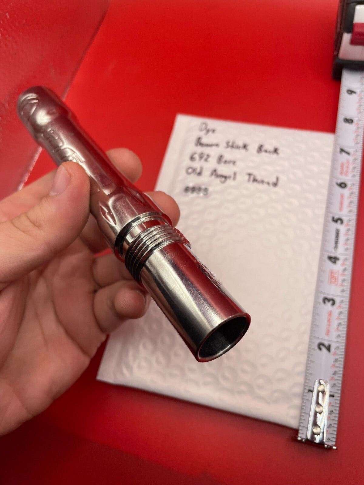 Dye Boom Stick Back 692 Bore Old Angel Thread