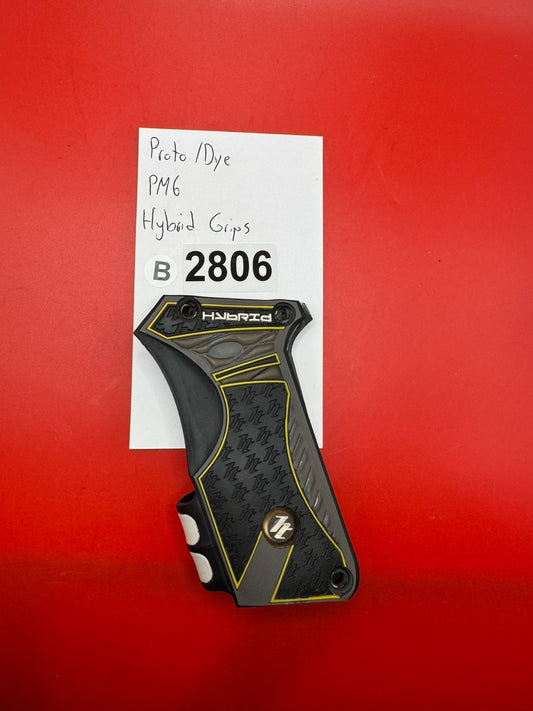 Proto/Dye PM6 Hybrid Grips Black