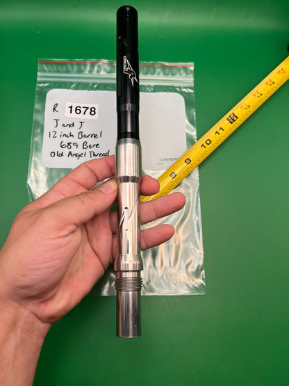 J & J 12 inch Barrel 689 Bore Old Angel Thread