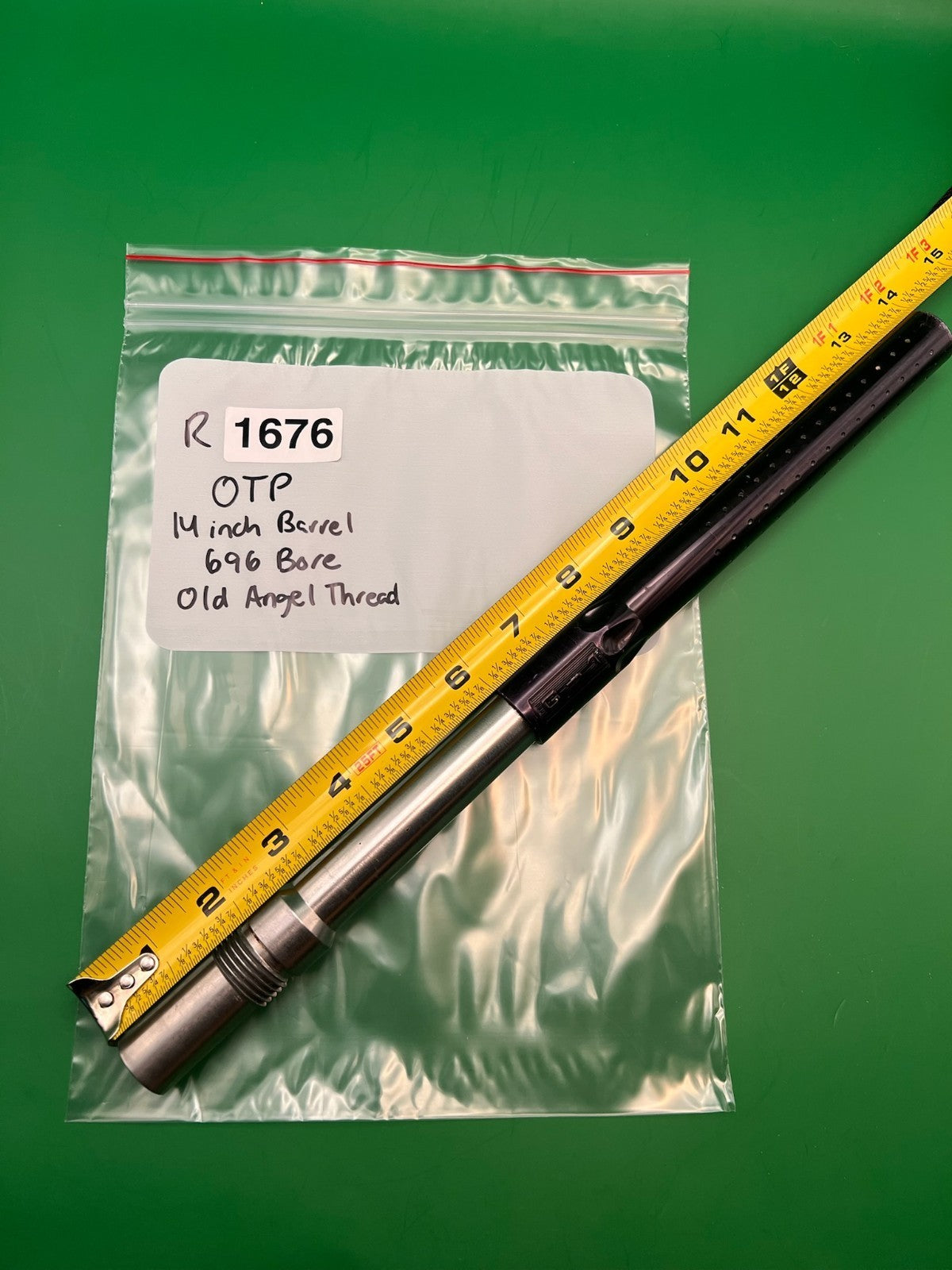 OTP 14 inch Paintball Barrel 696 Bore Old Angel Thread