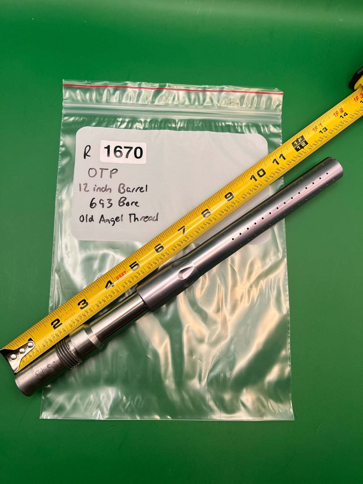 OTP 12 inch Barrel Back 693 Bore Old Angel Thread