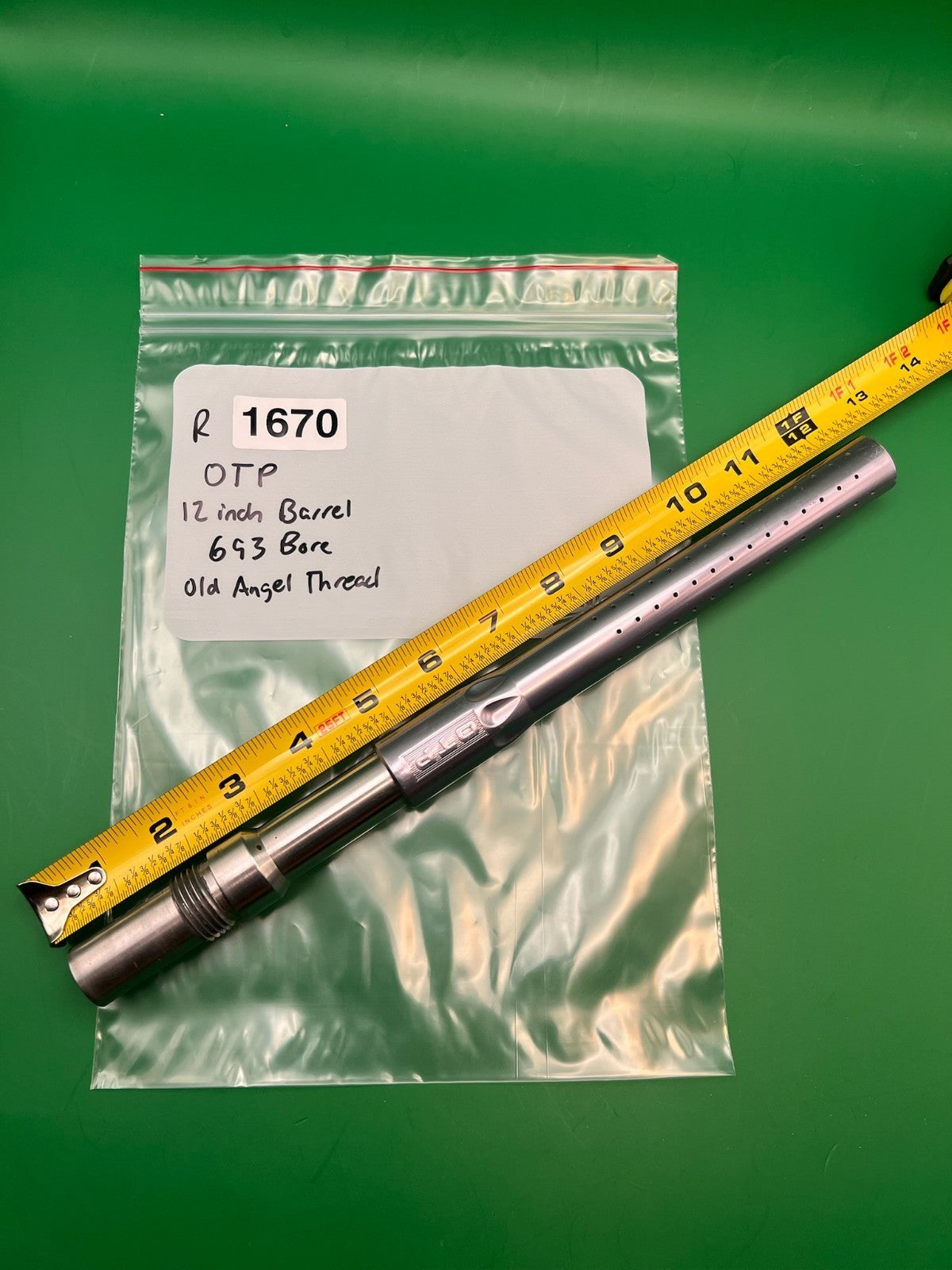 OTP 12 inch Barrel Back 693 Bore Old Angel Thread