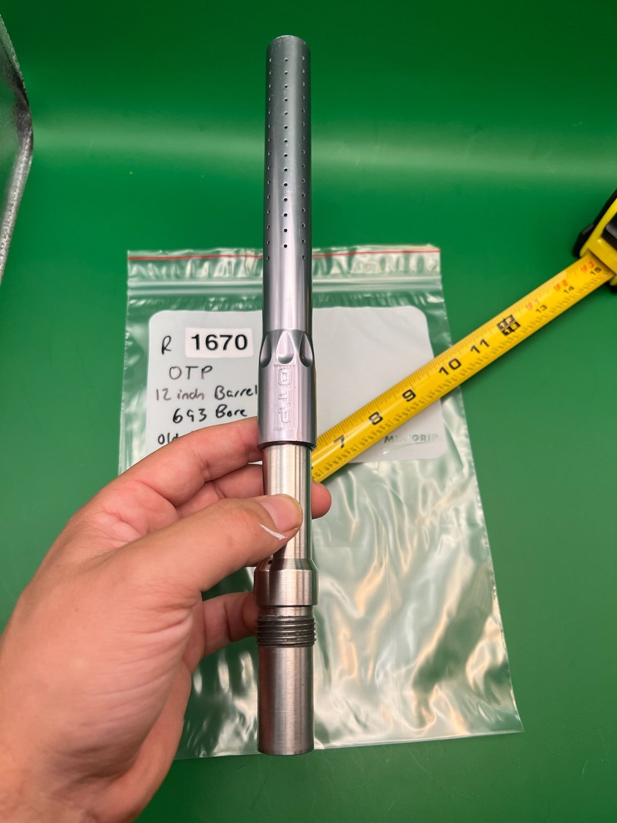 OTP 12 inch Barrel Back 693 Bore Old Angel Thread