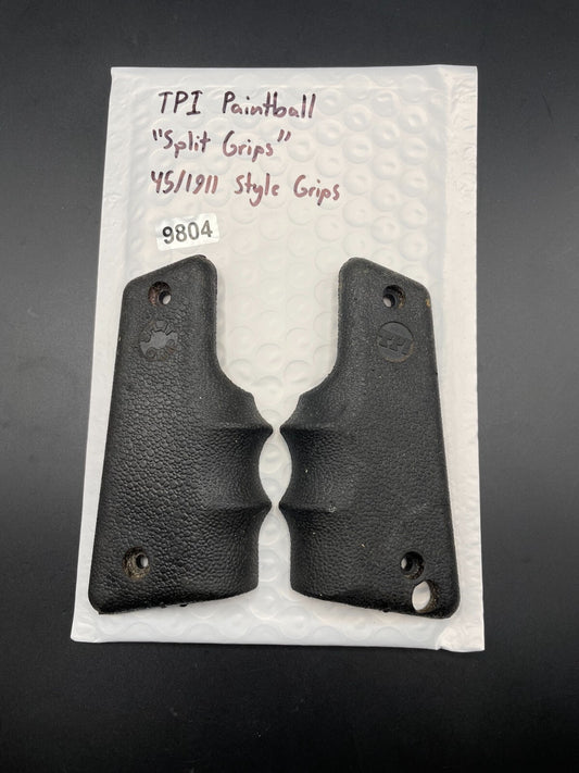 TPI Paintball "Split Grips" 45/1911 Style Grips