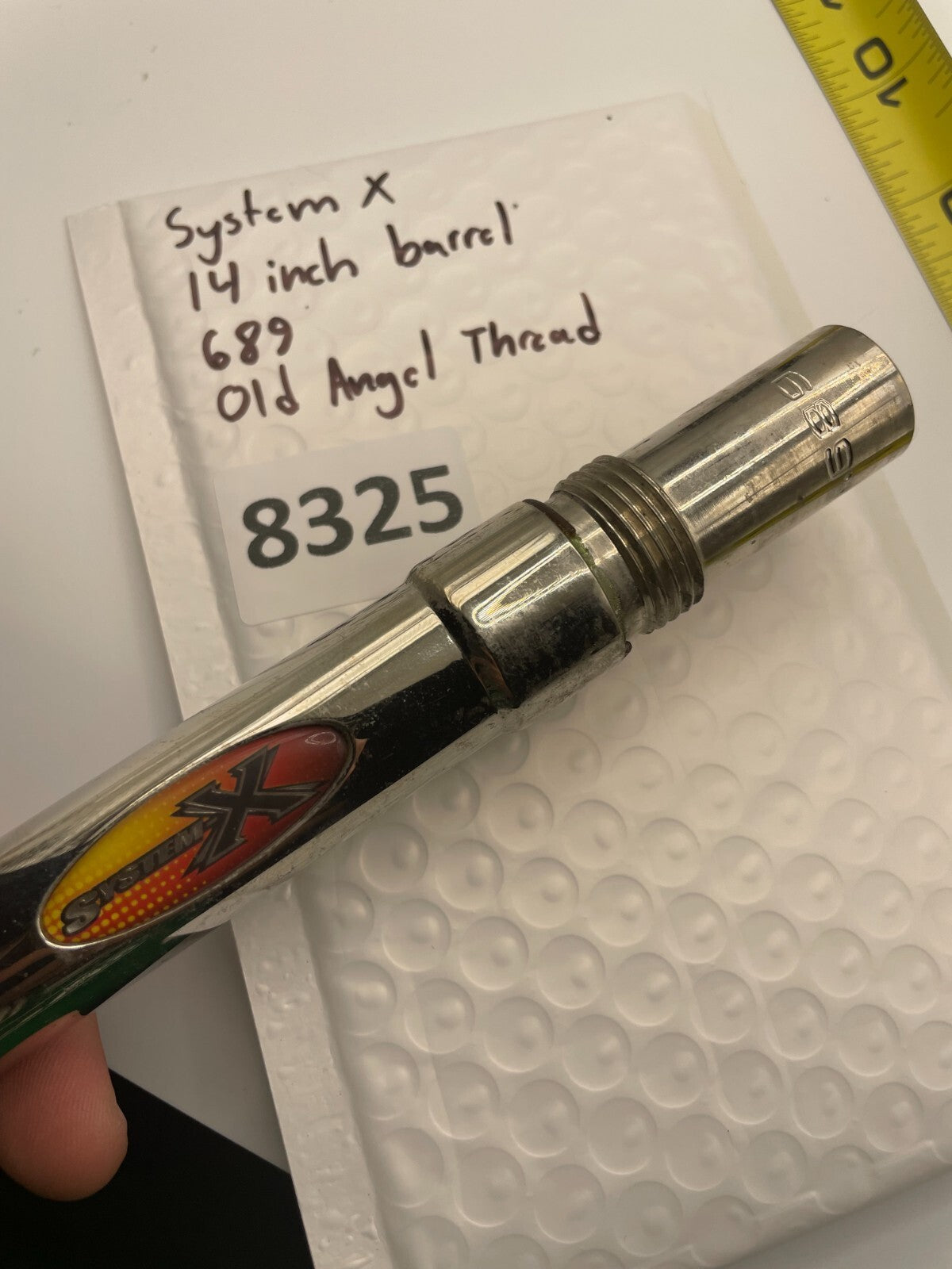 System X 14 inch barrel 689 Old Angel Thread
