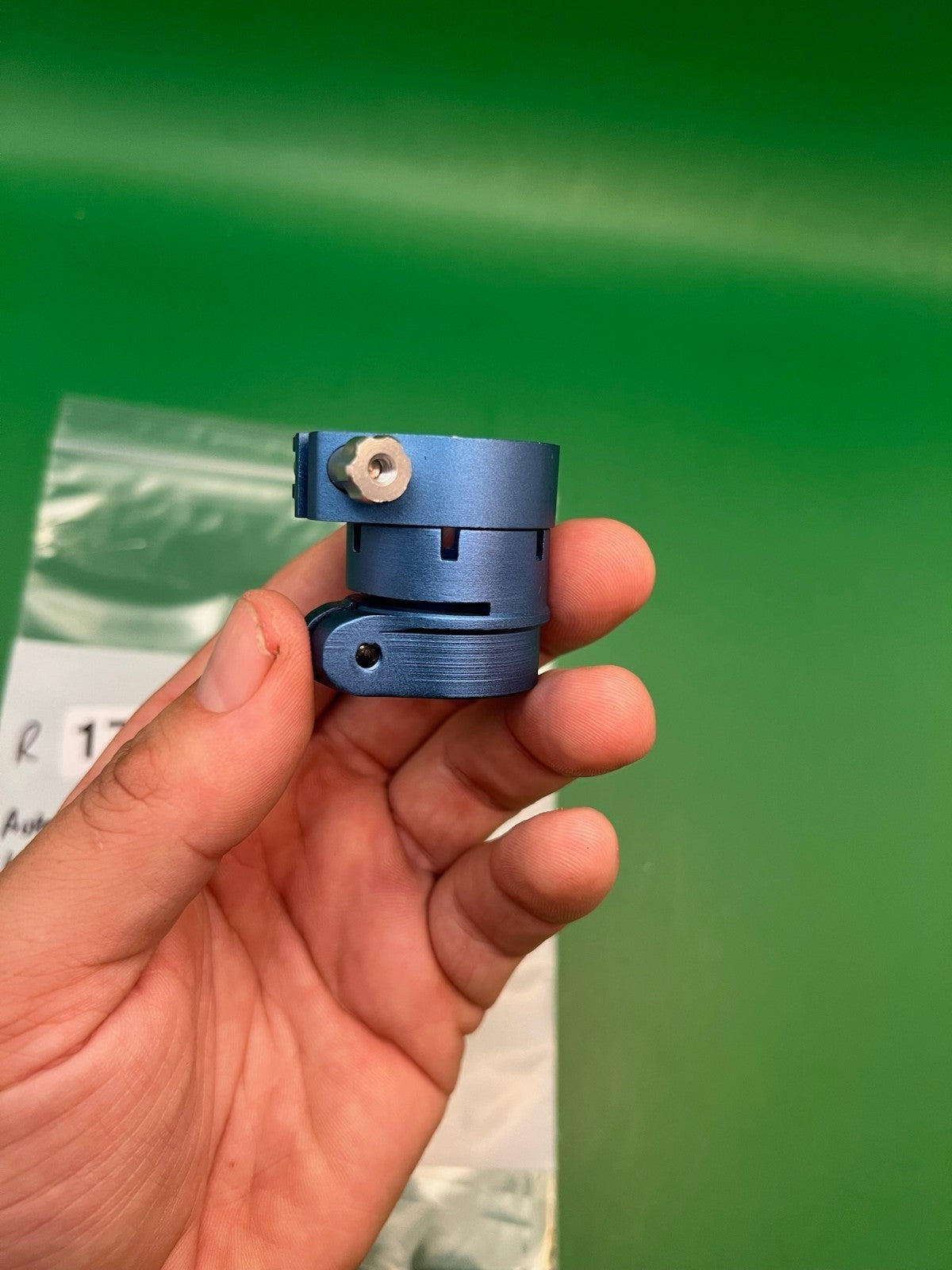 Autococker Clamping Feedneck Blue