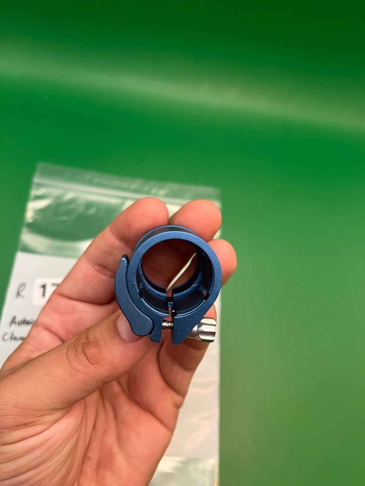 Autococker Clamping Feedneck Blue