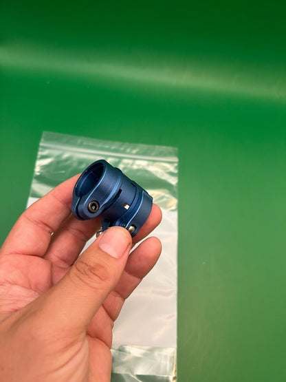 Autococker Clamping Feedneck Blue