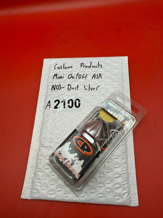 Custom Products Mini  On/Off ASA NOS-Dust Silver