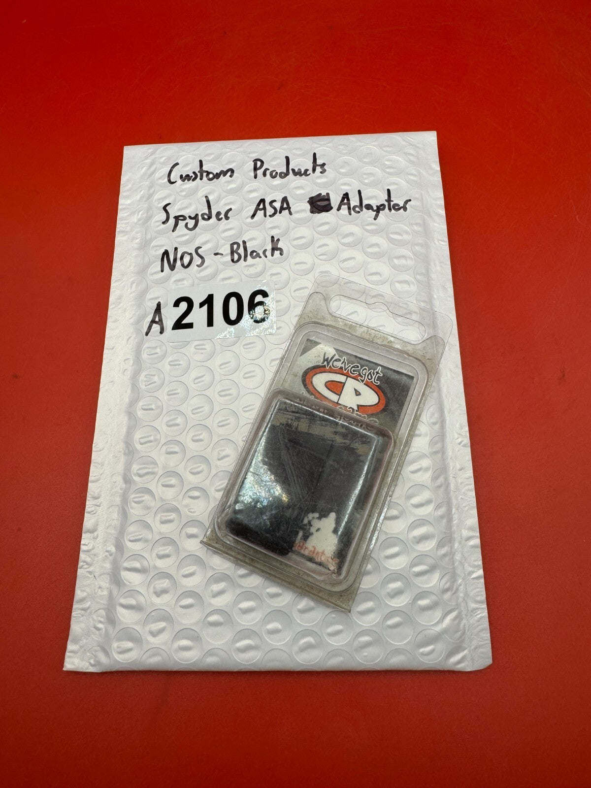 Custom Products Spyder ASA Adapter NOS-Black