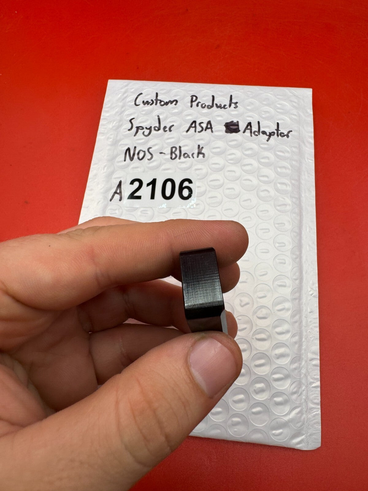 Custom Products Spyder ASA Adapter NOS-Black