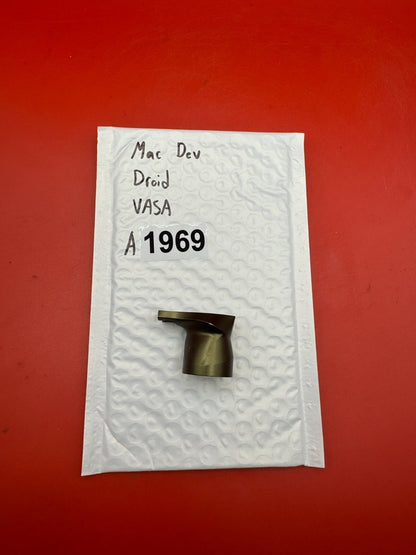 Mac Dev Droid VASA - used paintball vasa (velocity adjustment set assembly) / bolt tip cap - bronze ano