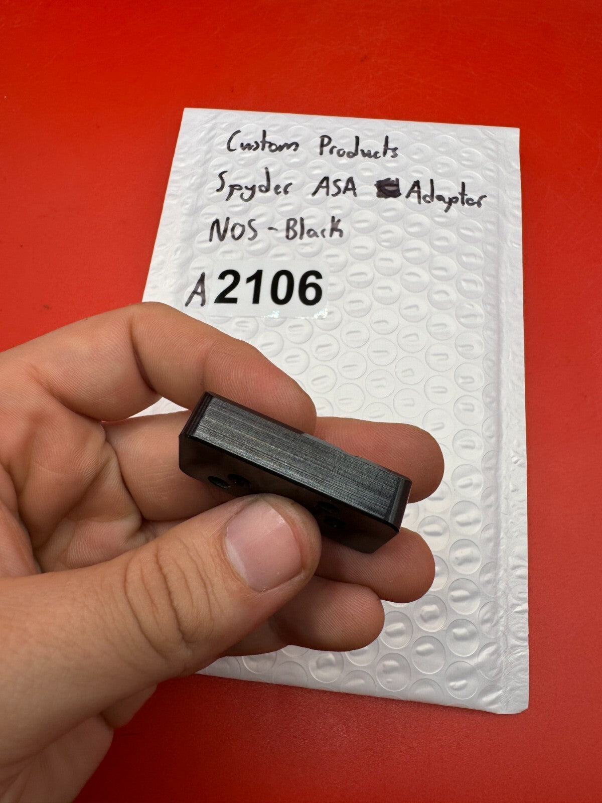 Custom Products Spyder ASA Adapter NOS-Black