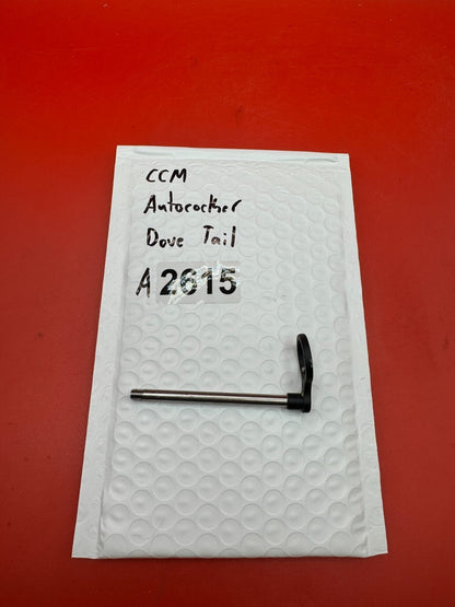 CCM Autococker Dove Tail - used paintball pump handle / dovetail cocking rod - black/silver