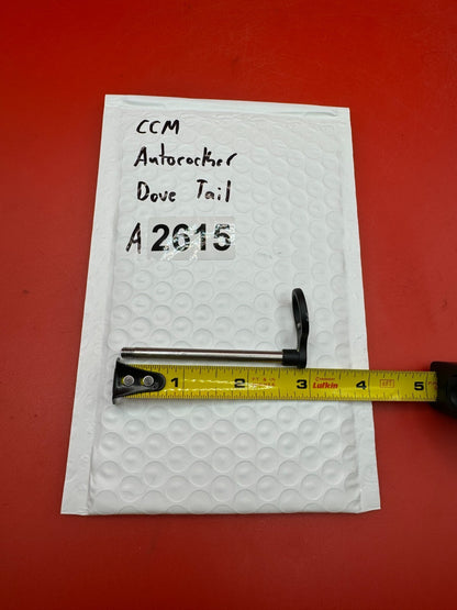 CCM Autococker Dove Tail - used paintball pump handle / dovetail cocking rod - black/silver